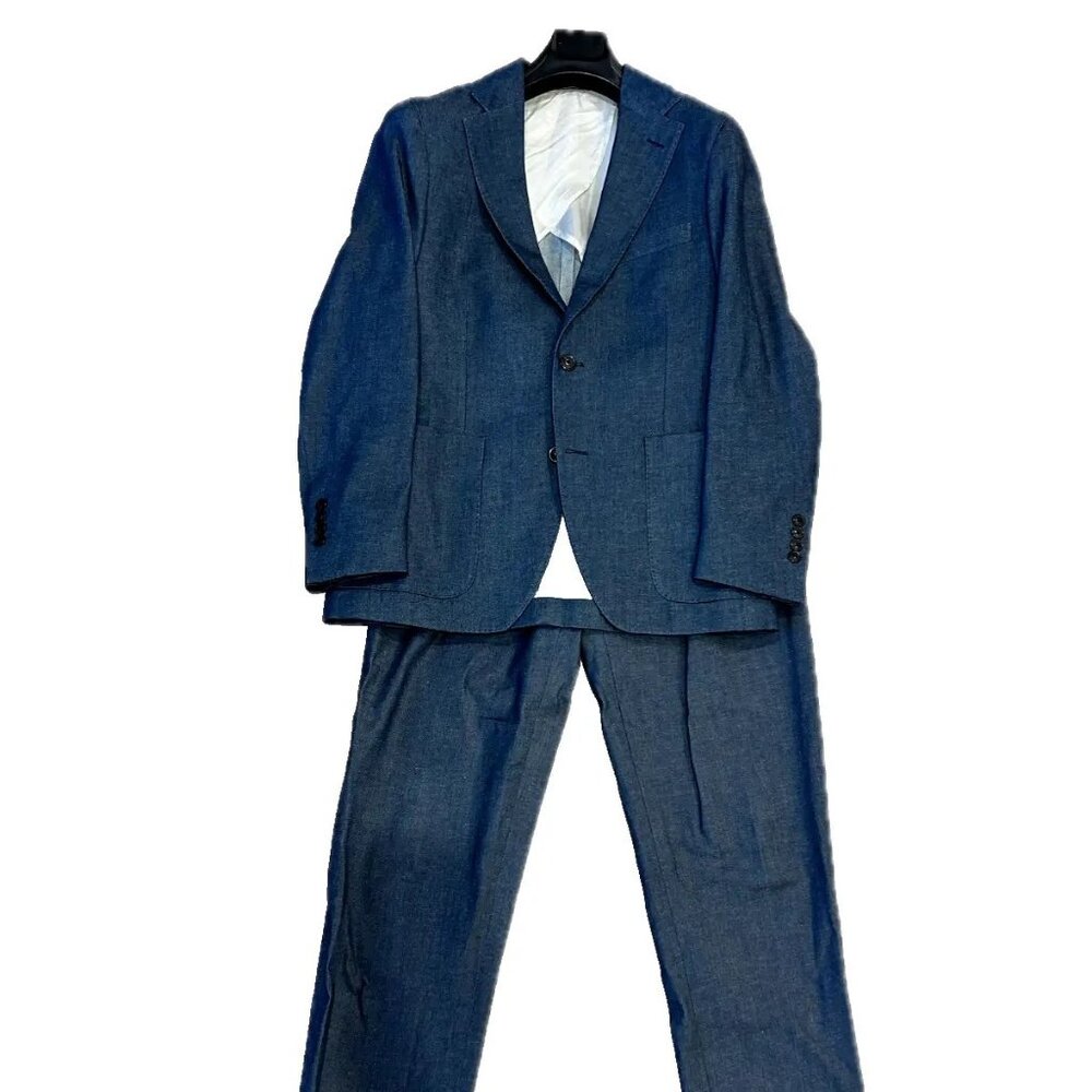 Todd Snyder Italian Denim Madison Suit 36S